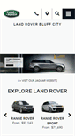 Mobile Screenshot of landroverbluffcity.com